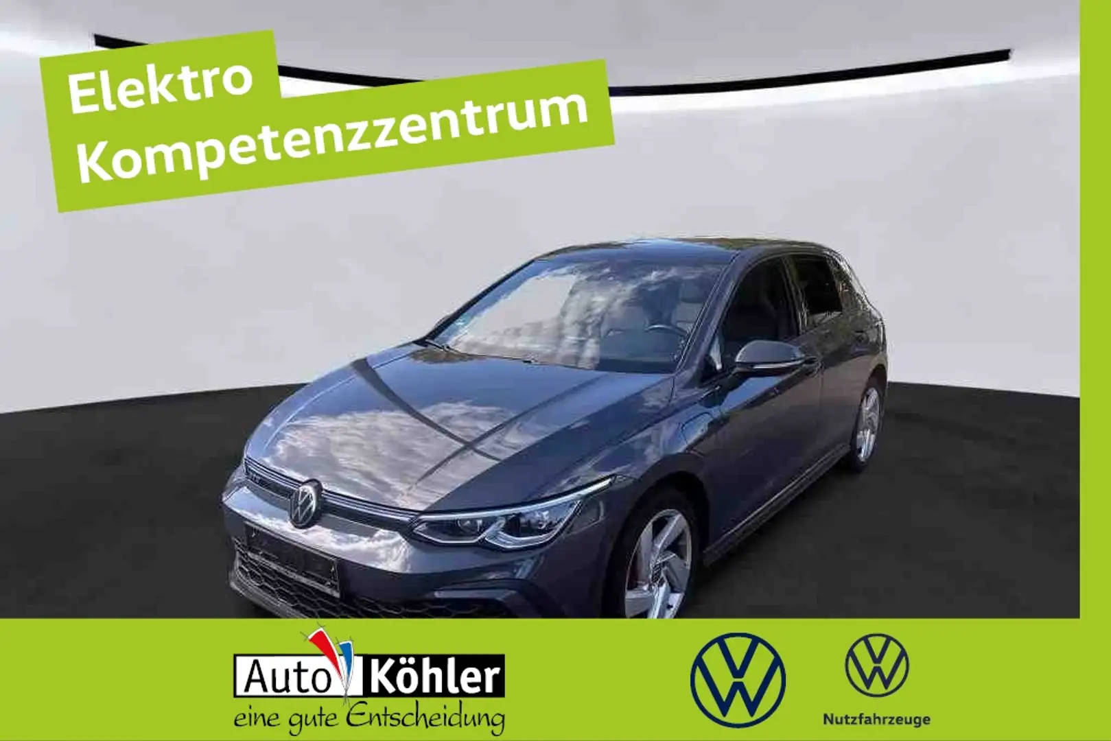 Volkswagen Golf GTE Standheizung/ Pano/CarPlay/Kamera Grau - 1