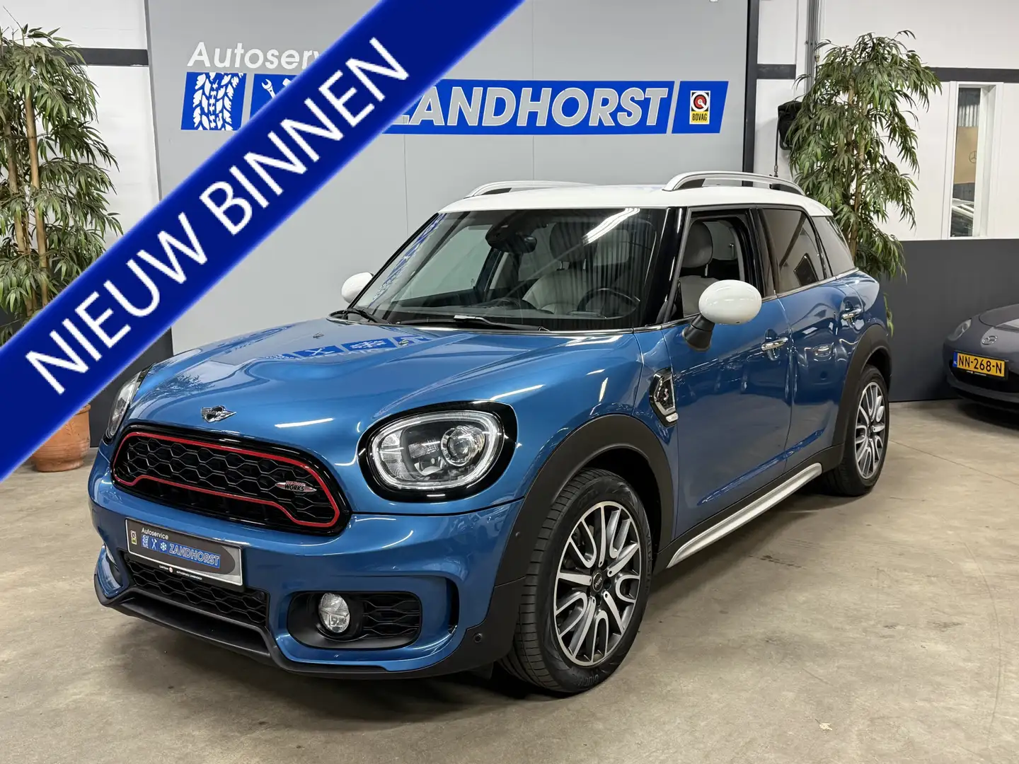 MINI John Cooper Works Countryman Mini 2.0 S // JCW // Leer // Harman Kardon // stoe Bleu - 1