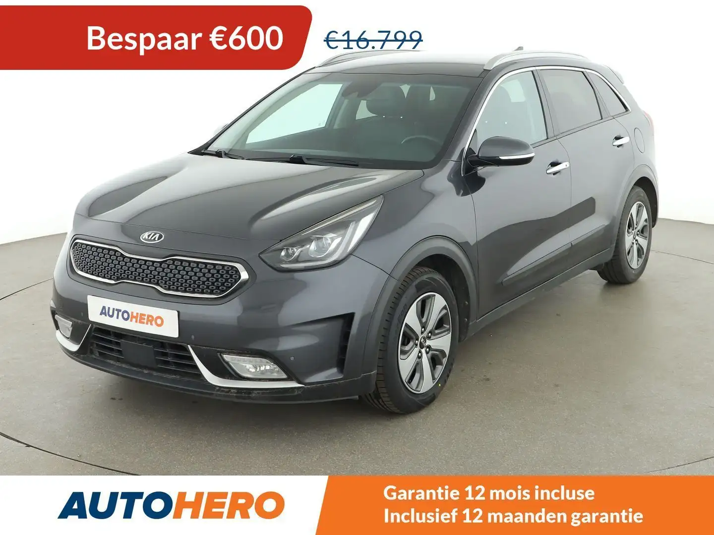 Kia Niro 1.6 Hybrid Active Gris - 1