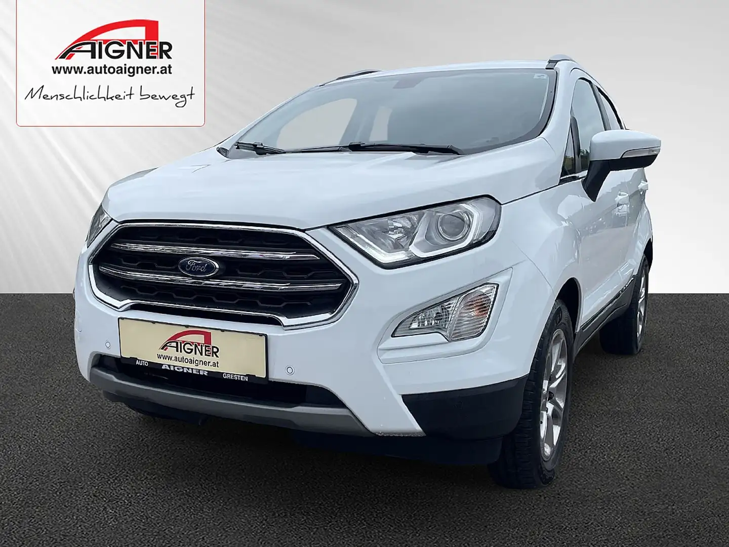 Ford EcoSport 1,0 EcoBoost Titanium Weiß - 1