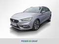SEAT Leon Sportstourer FR 2.0 TDI *NAVI*PANO*SHZ*PDC*VOLL LE Argent - thumbnail 1