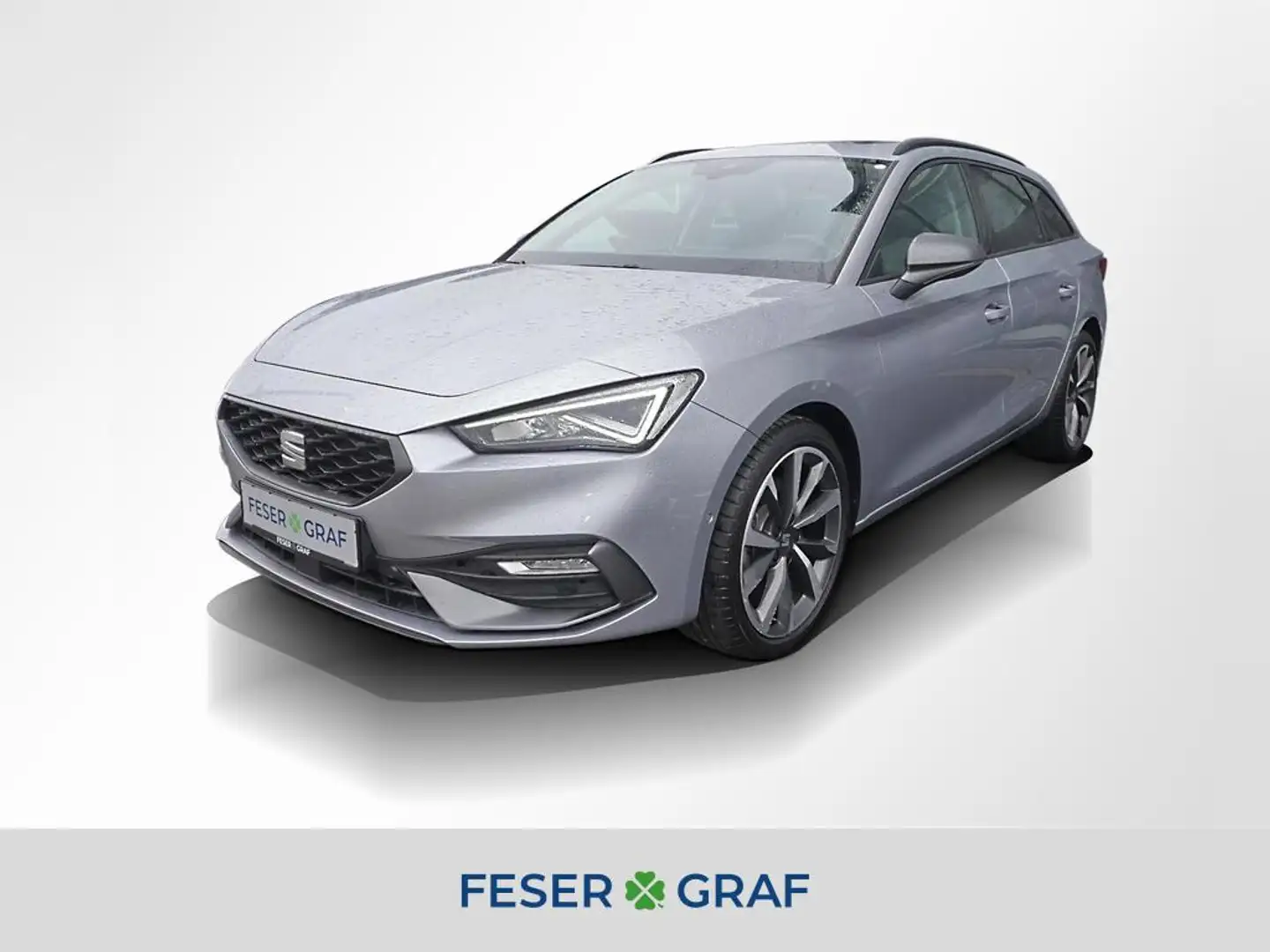 SEAT Leon Sportstourer FR 2.0 TDI *NAVI*PANO*SHZ*PDC*VOLL LE Argent - 1