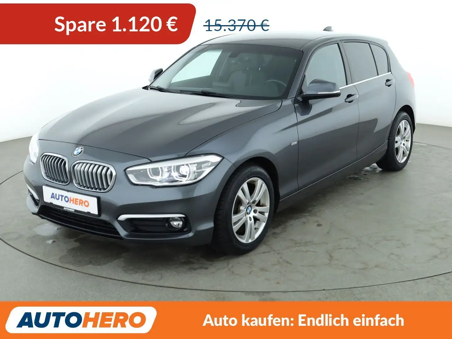 BMW 116 116i Urban Line*NAVI*TEMPO*LED*PDC*SHZ* Grau - 1