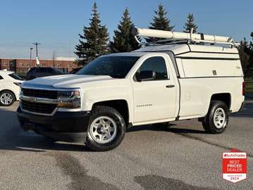 V6 REGULAR CAB LONG BOX-CAP-LADDER RACKS-TOW PKG.