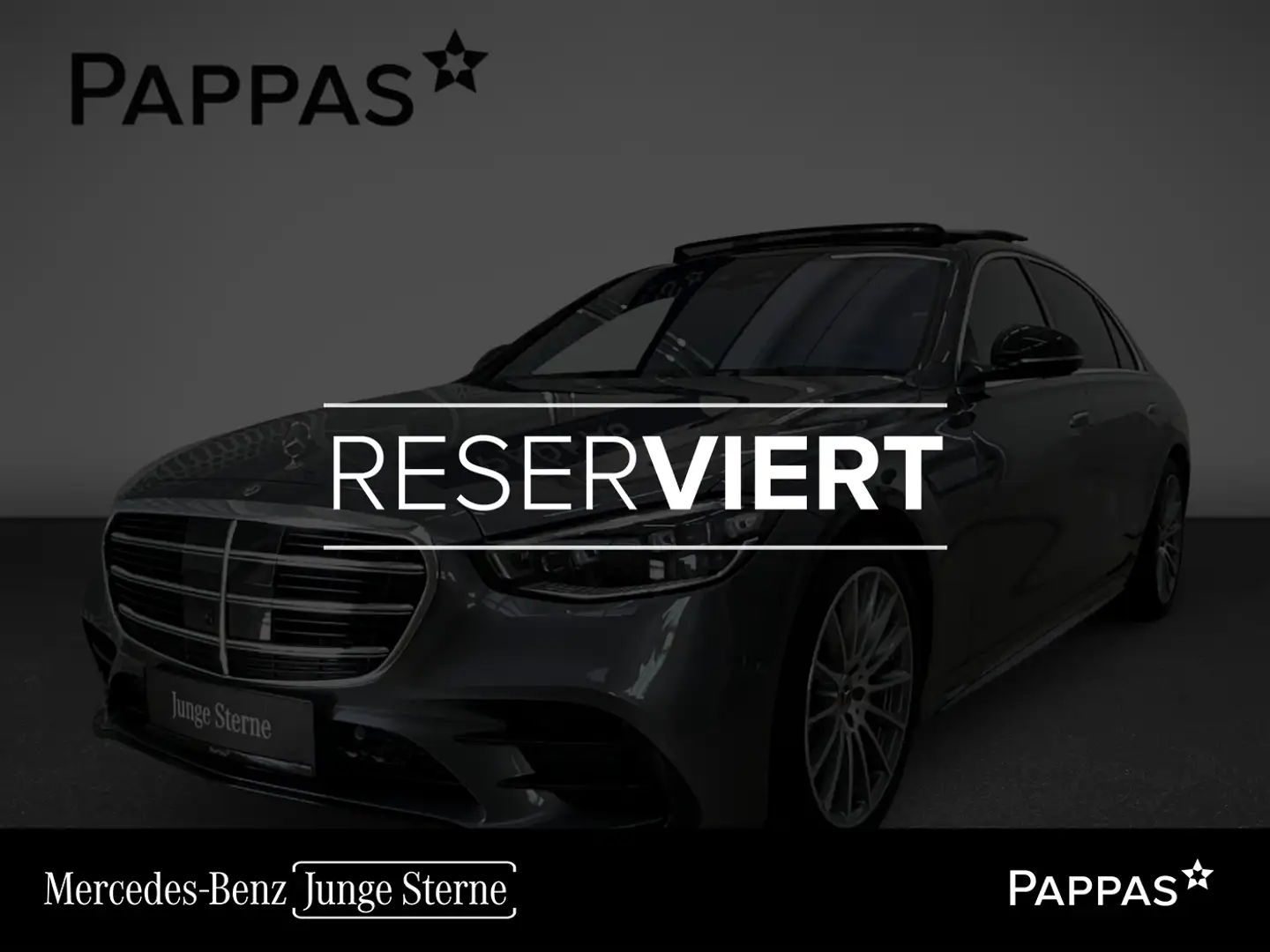 Mercedes-Benz S 580 e 4MATIC Limousine lang LED Sitzklima Pano Gris - 1