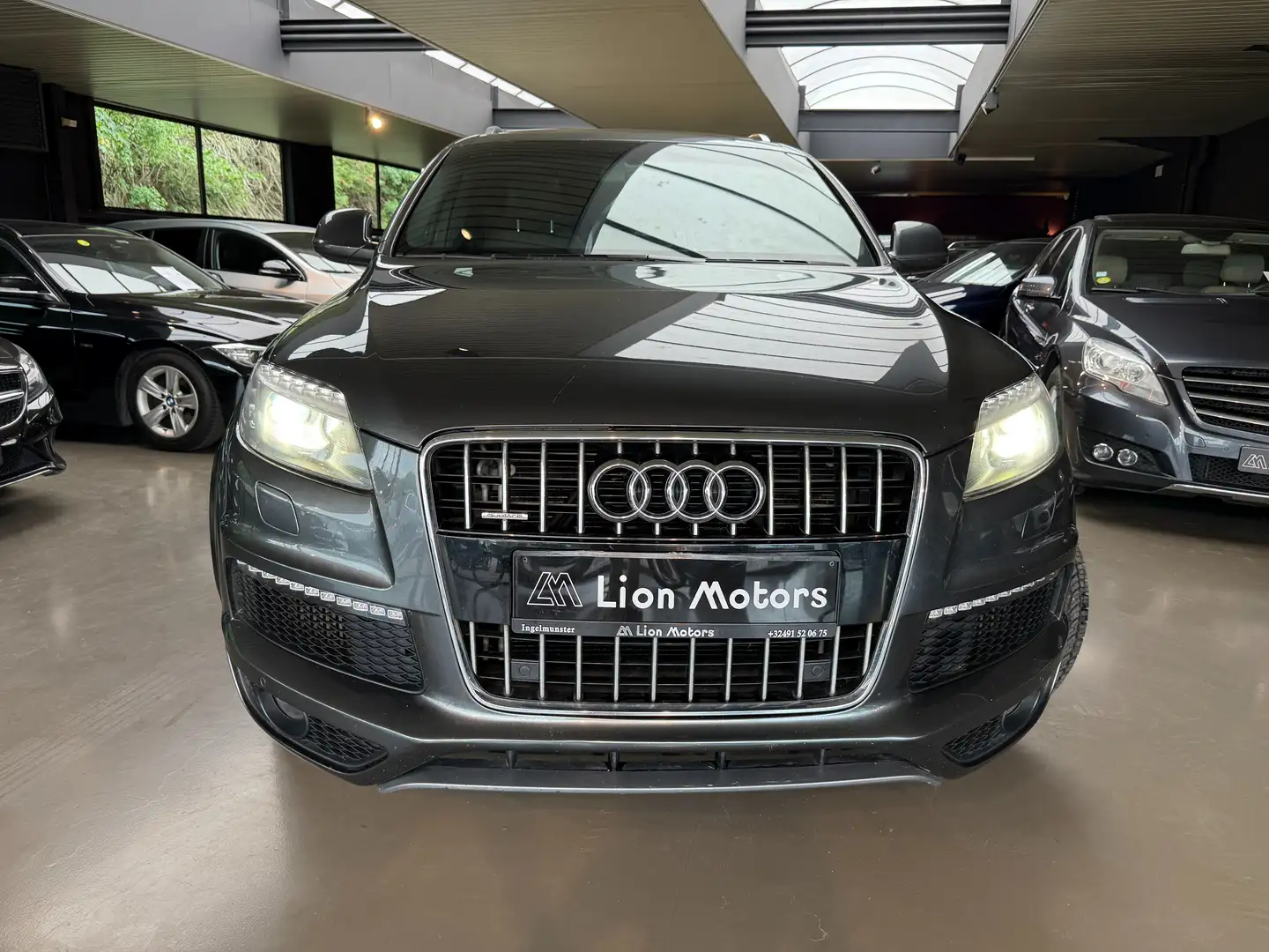 Audi Q7 Q7 3.0 TDI quattro*S-line* 7 Plaats*Pano*Leder*Gps Gris - 2