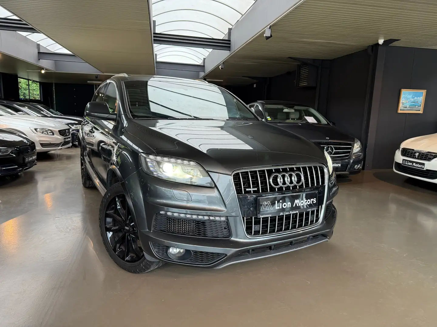 Audi Q7 Q7 3.0 TDI quattro*S-line* 7 Plaats*Pano*Leder*Gps Gris - 1