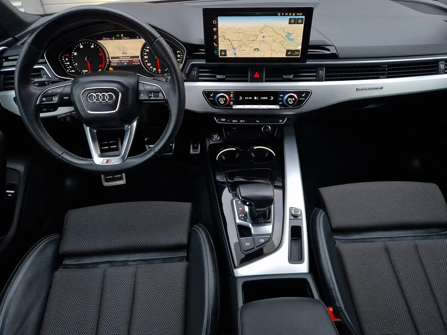 Audi A4 A4 Avant 40 TDI Quattro, 3x S- LINE! Optik Paket! Schwarz - 2