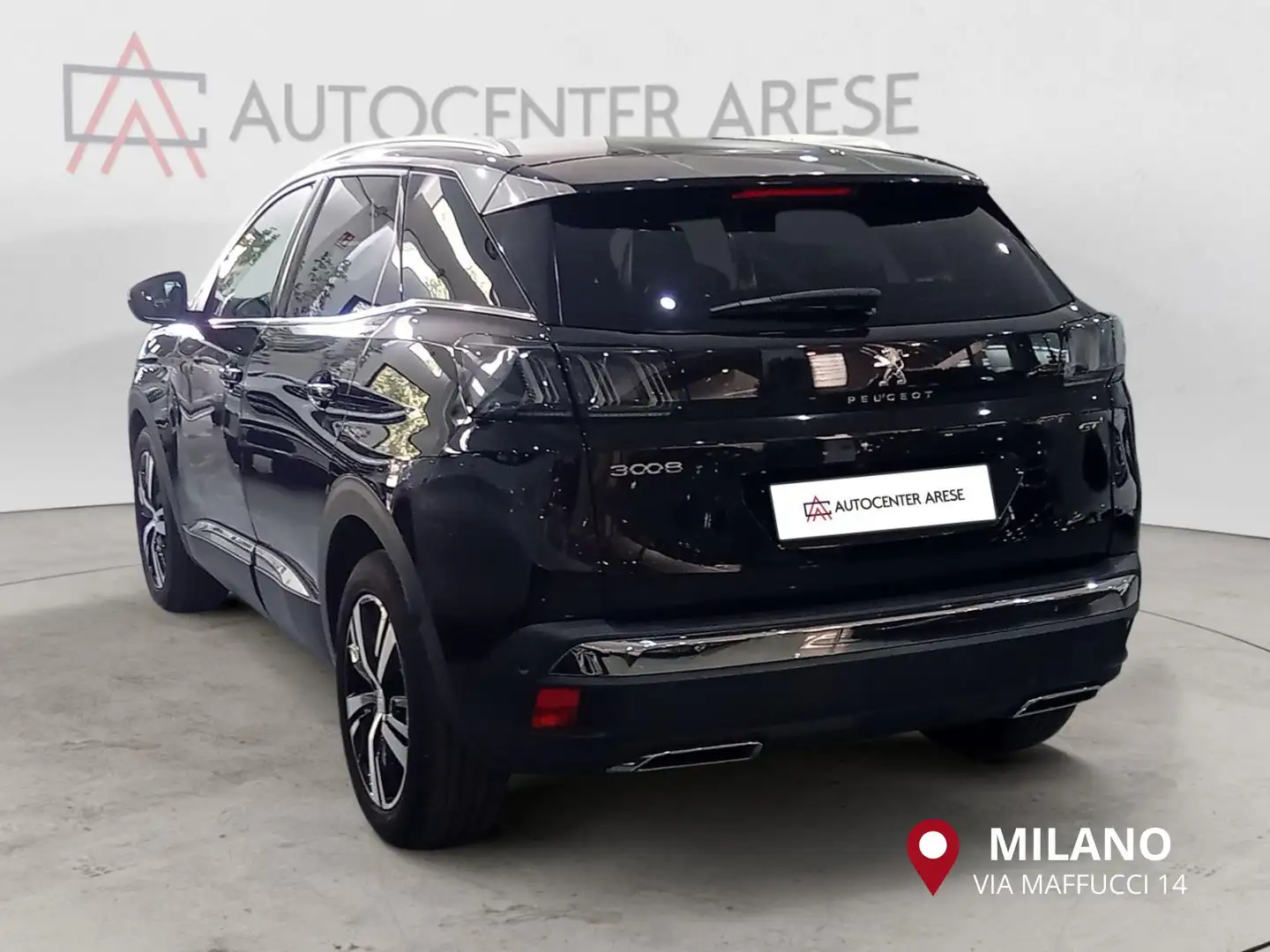 Peugeot 3008 BlueHDi 130 S&S EAT8 GT Schwarz - 2