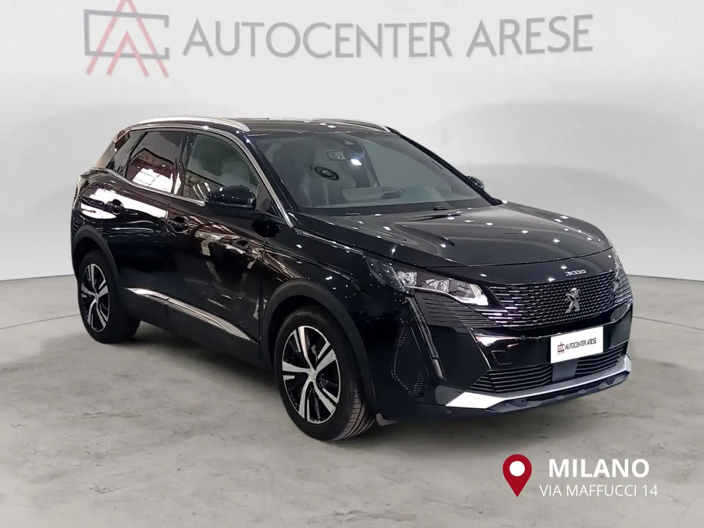 Peugeot 3008 BlueHDi 130 S&S EAT8 GT Schwarz - 1
