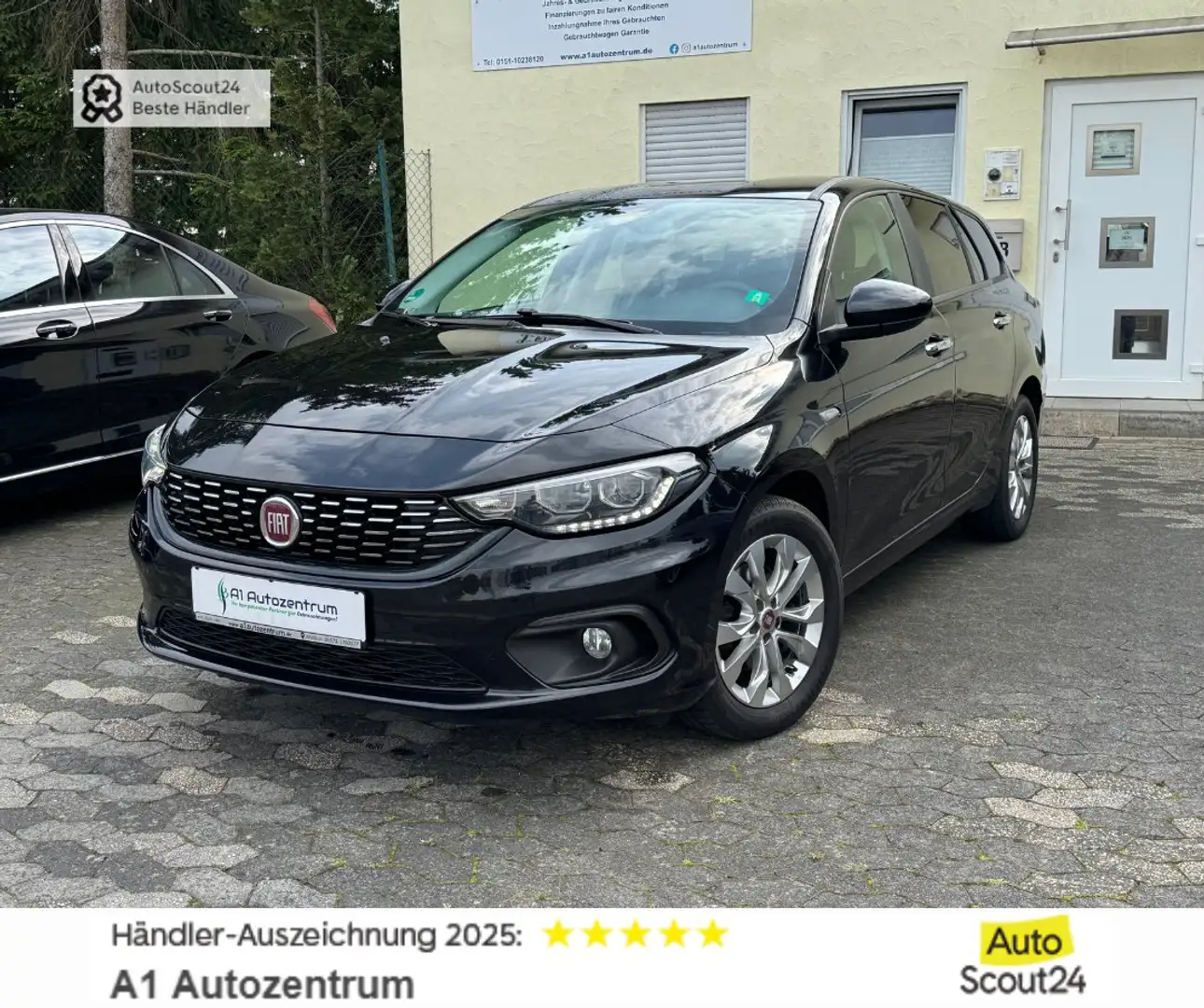 Fiat Tipo Kombi 1.4 T-Jet Easy AHK Navi SHZ R.F-Kam 1.Hand Schwarz - 1