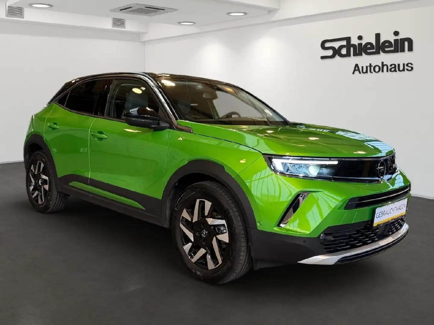 Opel Mokka-E e Elegance 50KWh *OBC 11KW* SHZ*R-KAMERA Grün - 2