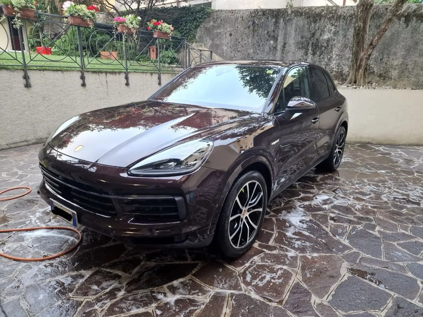 Porsche Cayenne Cayenne III 2018 3.0 e-hybrid tiptronic Marrone - 1