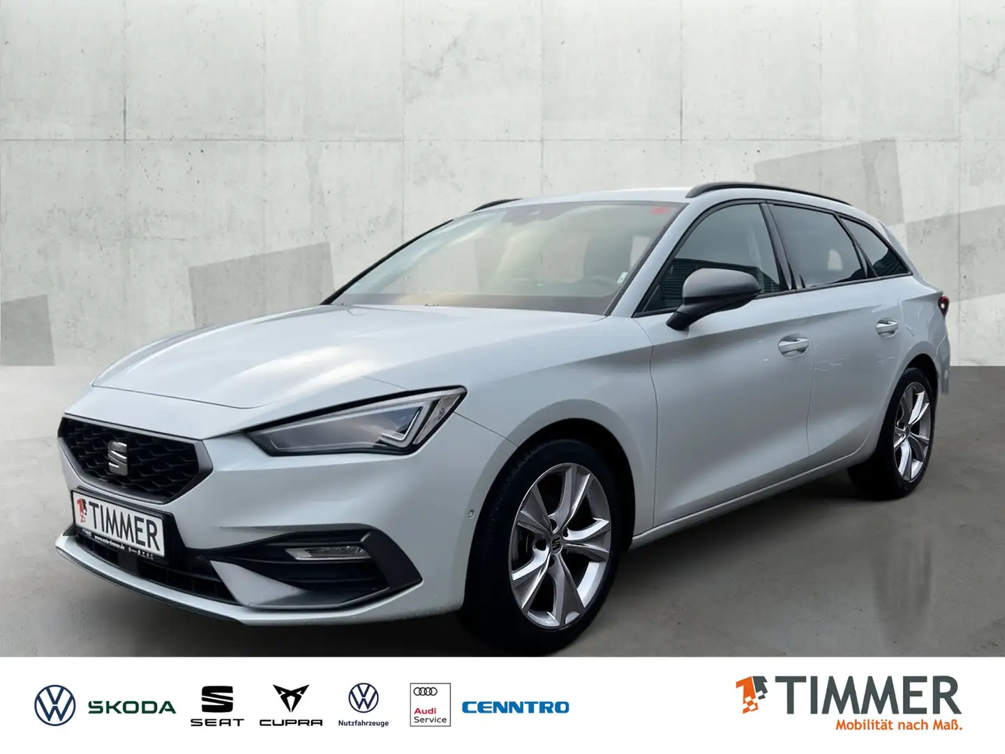 SEAT Leon SP FR 1.5eTSI 110kW (150PS)*DSG*RKAM*MATRIX*Trave Weiß - 1