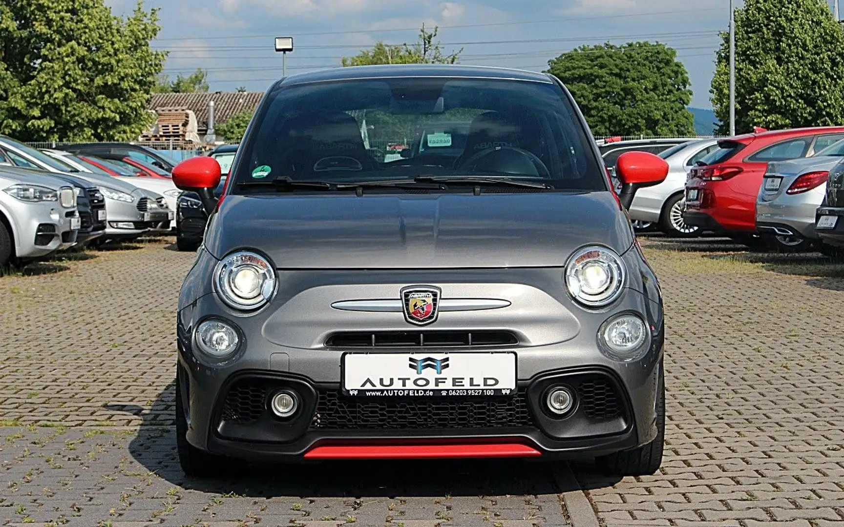 Abarth 595 Turismo 1.4/1.HAND/VOLLSHEFT/8FACH/NAVI Gris - 2
