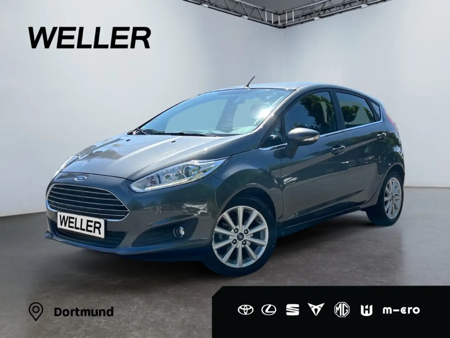 Ford Fiesta 1.0 EcoBoost Titanium *Sitzheizung*LM-Felgen* Grijs - 1