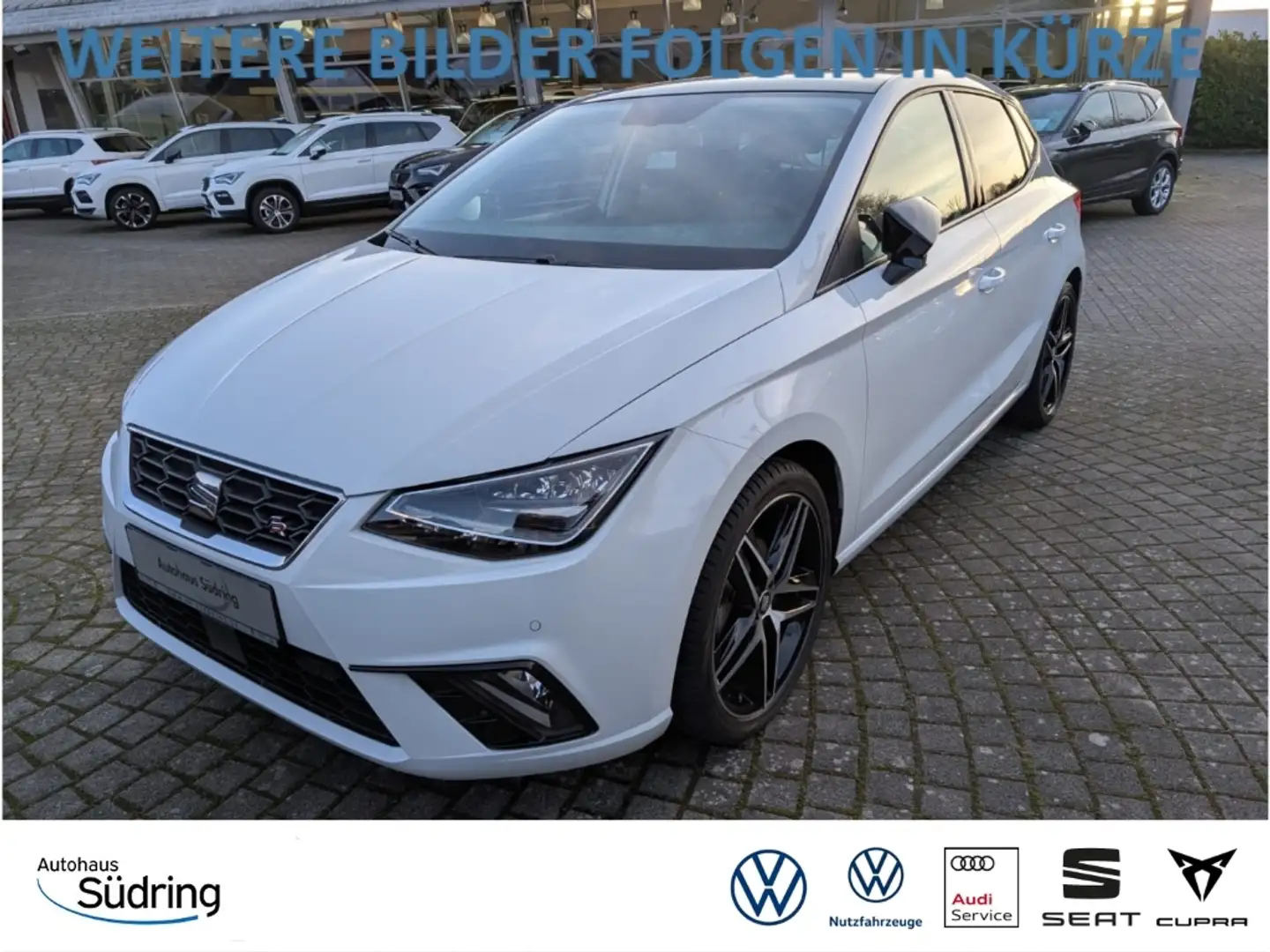 SEAT Ibiza 1,0 TSI FR Panodach Navi beats Rückfk. Weiß - 1