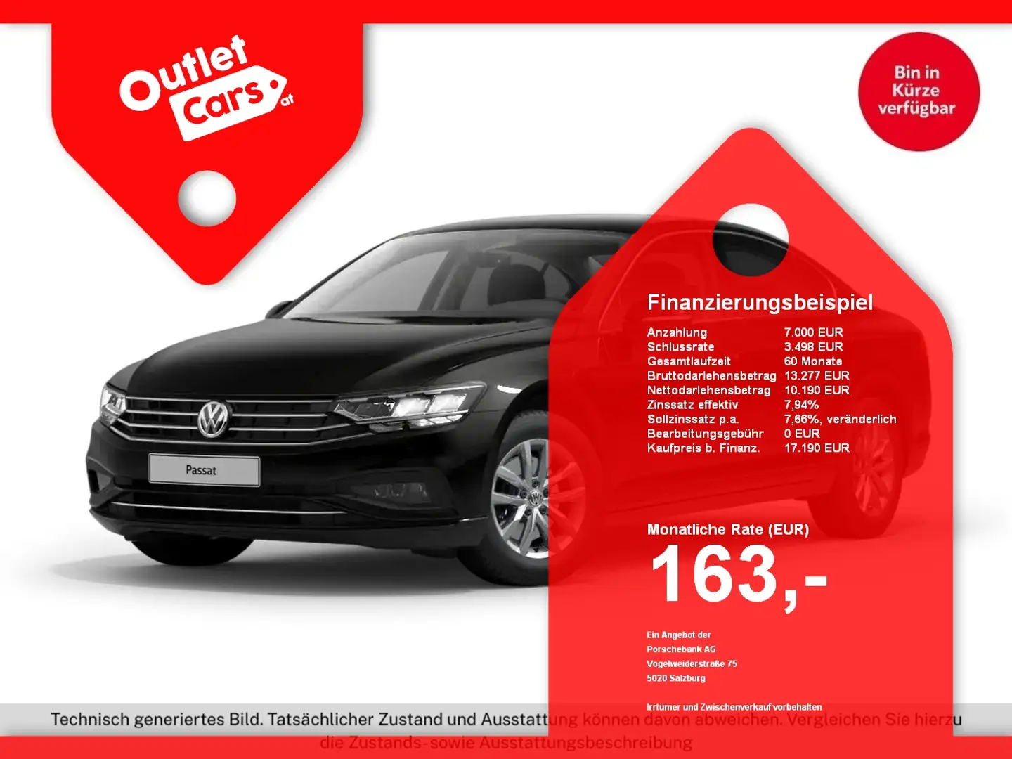 Volkswagen Passat 2.0 TDI BMT Business ASSIST+CARPLAY+AHK Schwarz - 1