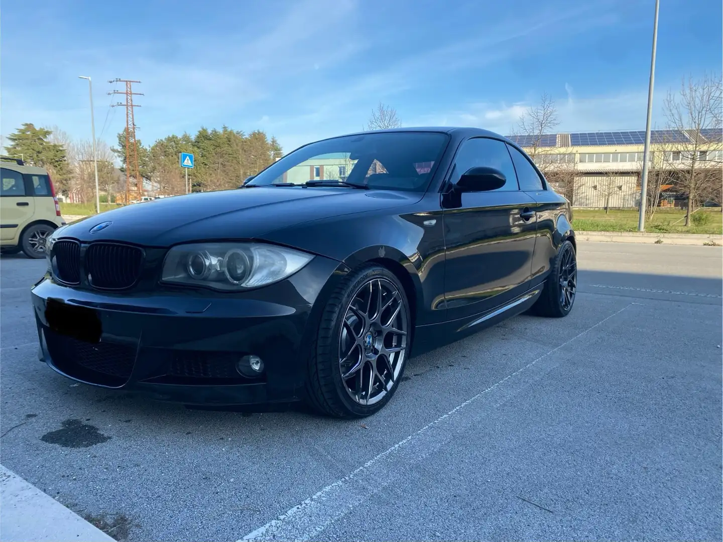 BMW 123 123d Coupe Msport serie 1 Negro - 1