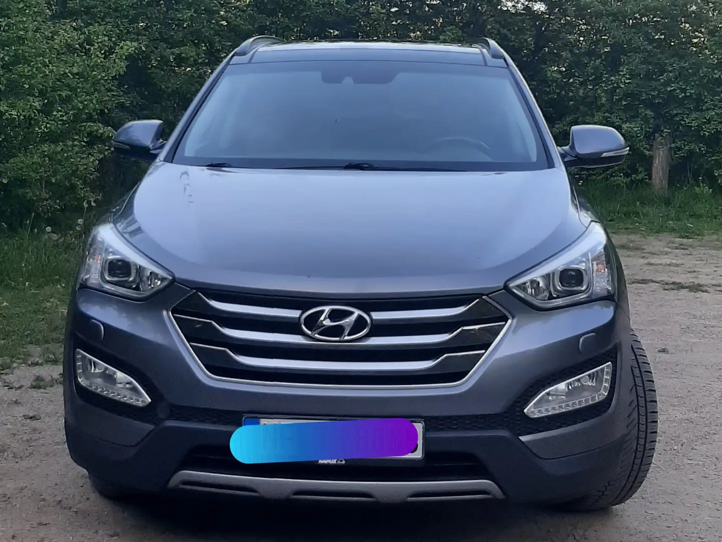Hyundai SANTA FE Santa Fe 2.2 CRDI 4WD Automatik Premium Gri - 2