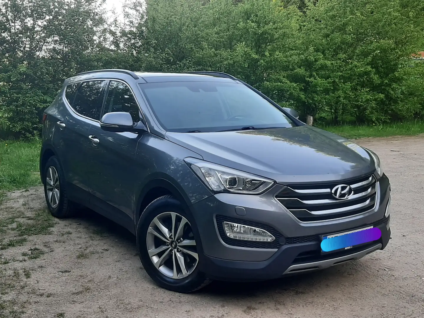 Hyundai SANTA FE Santa Fe 2.2 CRDI 4WD Automatik Premium Gri - 1