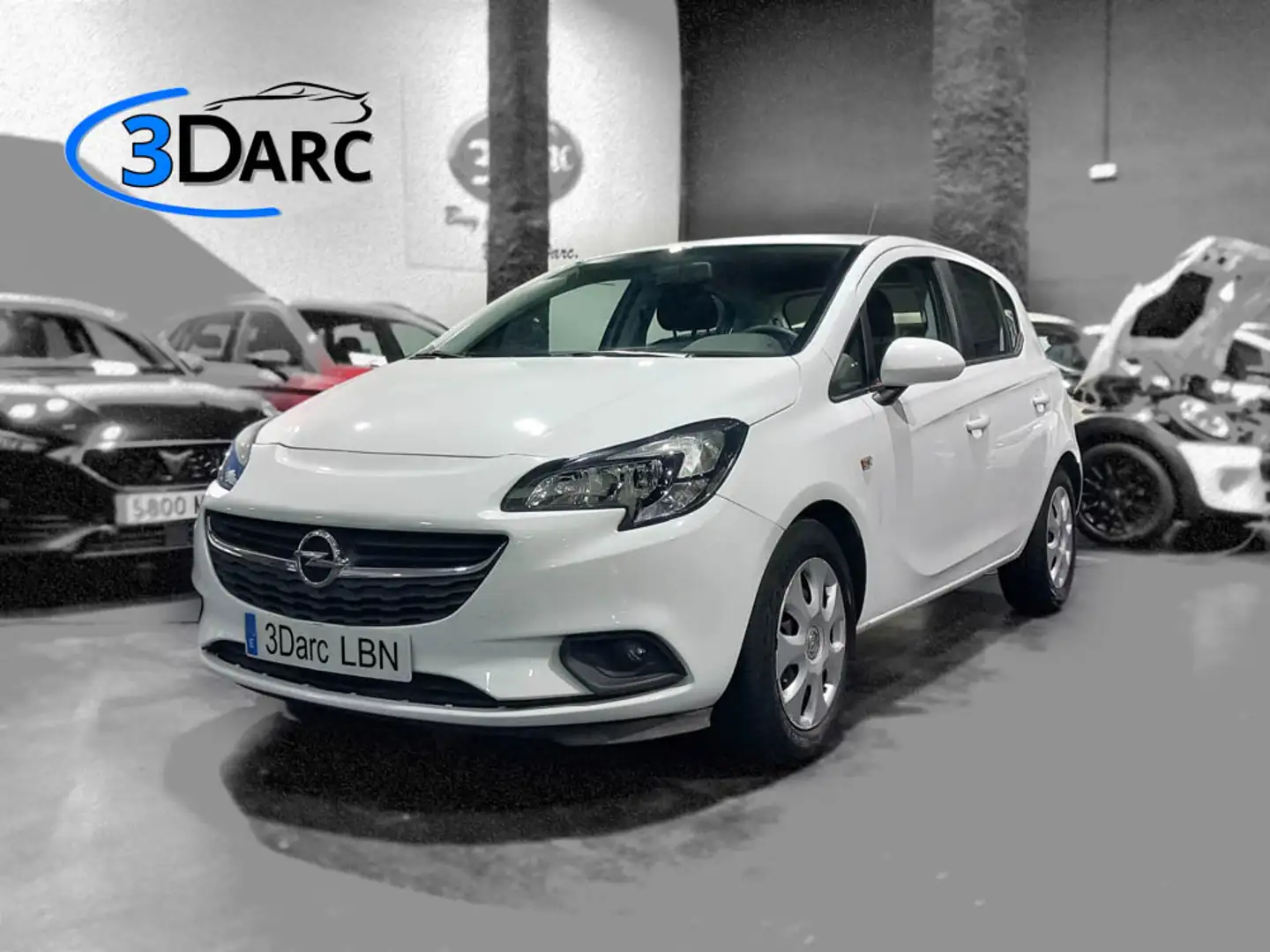Opel Corsa 1.4 Expression Pro 90 Blanc - 2