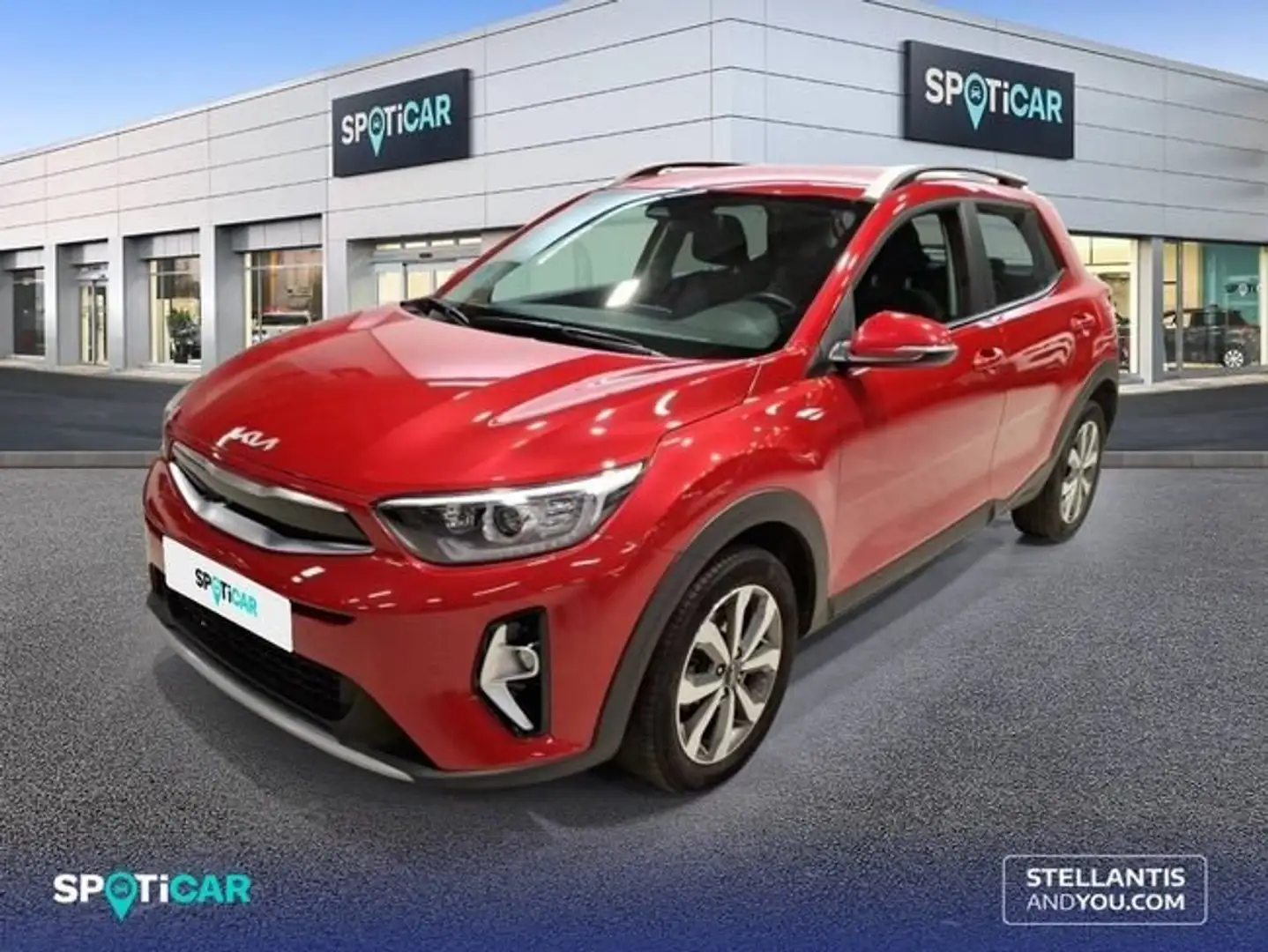 Kia Stonic 1.0 T-GDi 74kW (100CV) MHEV DCT Drive Rojo - 1