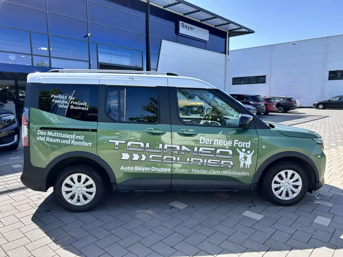 Ford Tourneo Courier 1.0 EcoBoost Aut. ACTIVE Grün - 2