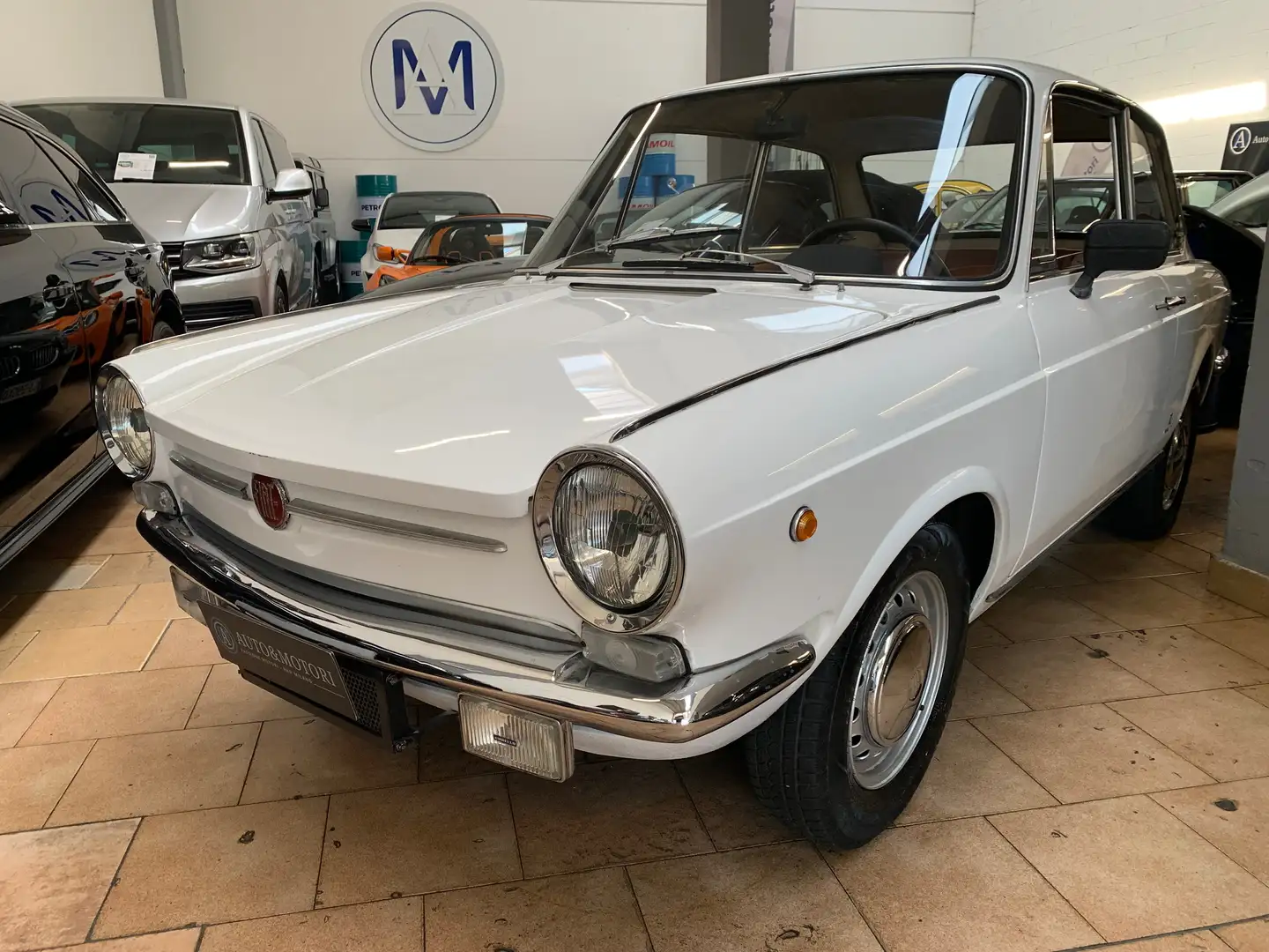Fiat 850 850 COUPE VIGNALE - ASI 2' GRADO TARGA ORO Blanc - 1