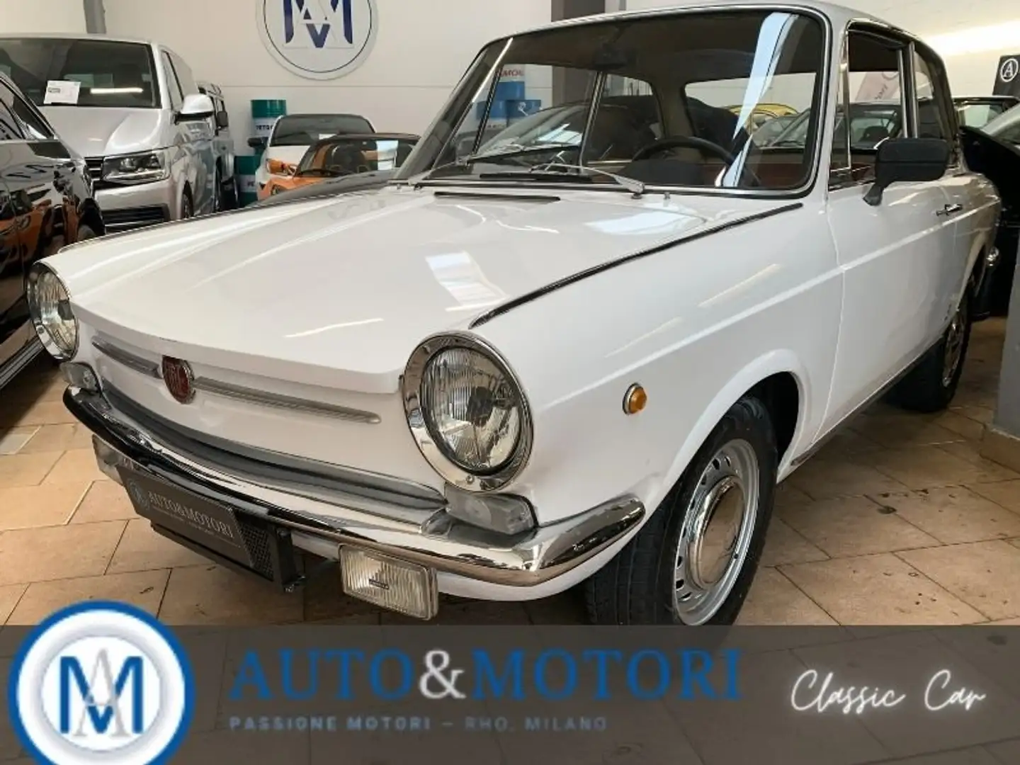 Fiat 850 850 COUPE VIGNALE - ASI 2' GRADO TARGA ORO Білий - 1