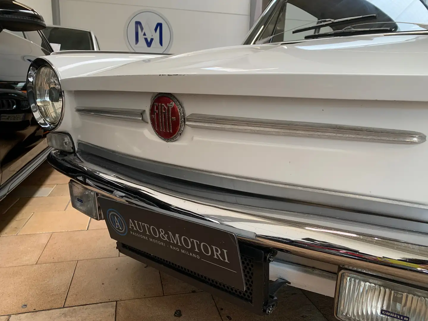 Fiat 850 850 COUPE VIGNALE - ASI 2' GRADO TARGA ORO Білий - 2