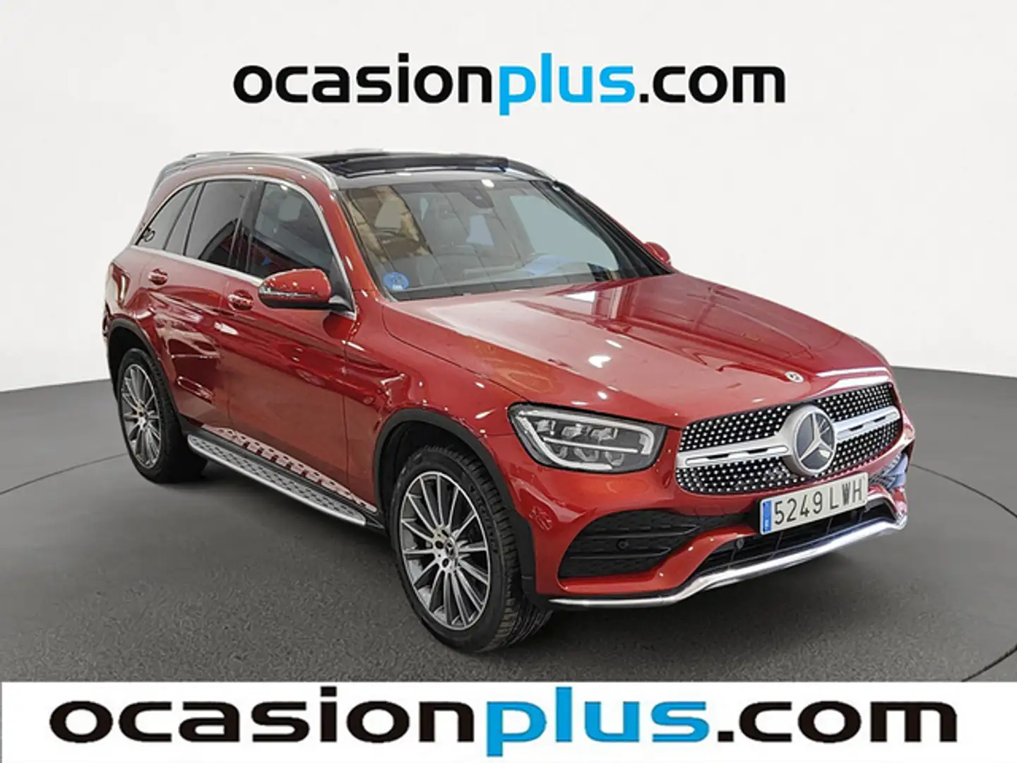 Mercedes-Benz GLC 300 300de 4Matic 9G-Tronic Rojo - 2