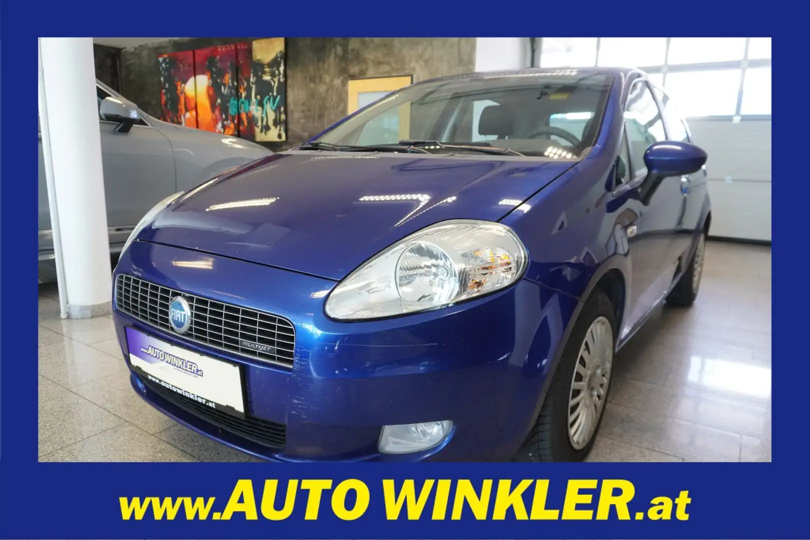 Fiat Grande Punto 1.3  JTD Dynam Blau - 1