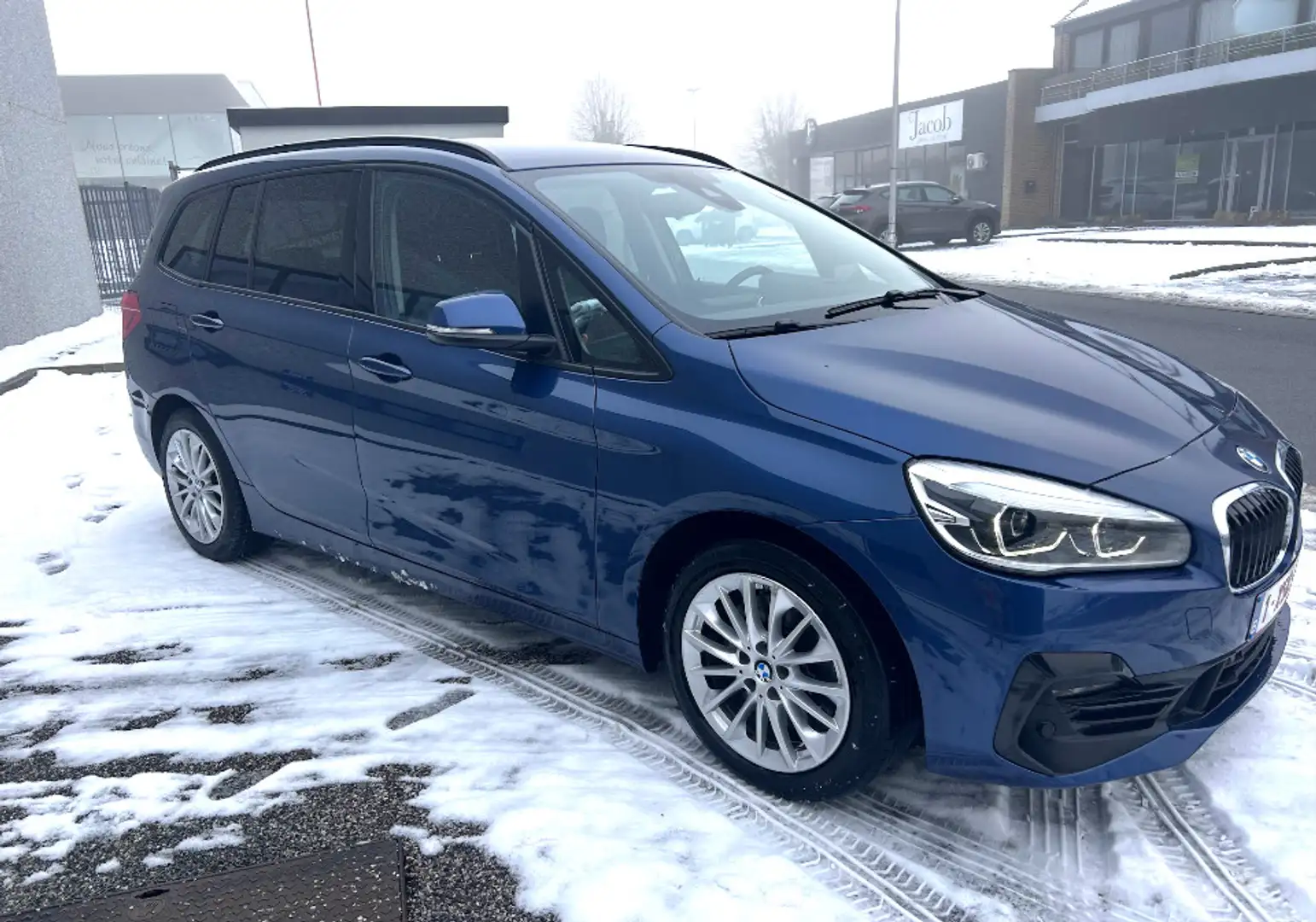 BMW 218 Gran Tourer dAS AdBlue (EU6AP) Bleu - 2