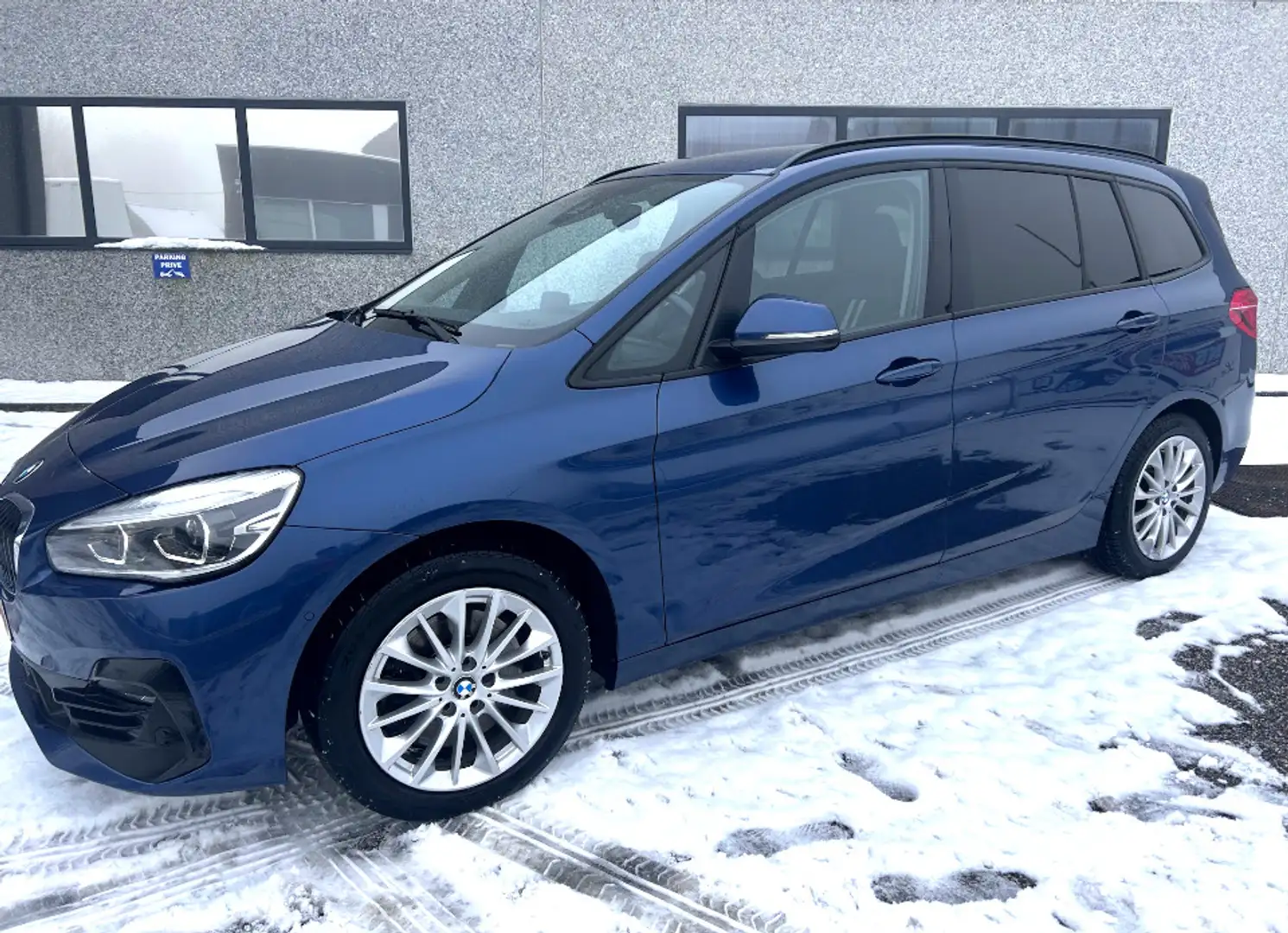 BMW 218 Gran Tourer dAS AdBlue (EU6AP) Bleu - 1