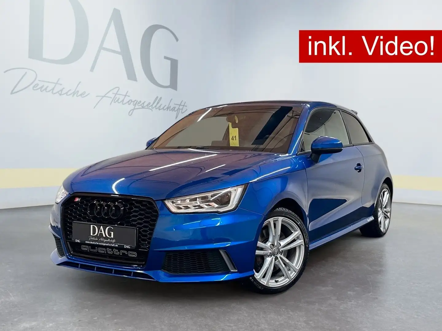 Audi S1 2.0 TFSI quattro +BI-XEN.+2.HAND+SCHALTER+NAV Azul - 1