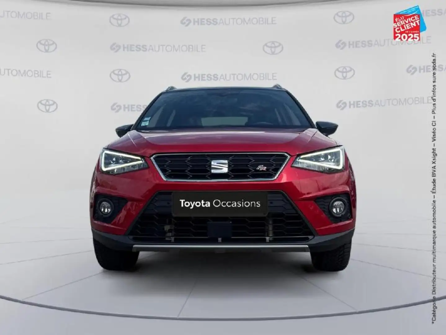 SEAT Arona 1.5 TSI 150ch ACT Start/Stop FR Euro6d-T 105g Came Rouge - 2