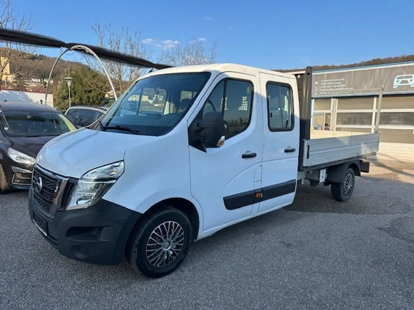 Renault Master L3H1 Doka Pritsche Netto: 14991.- Weiß - 1
