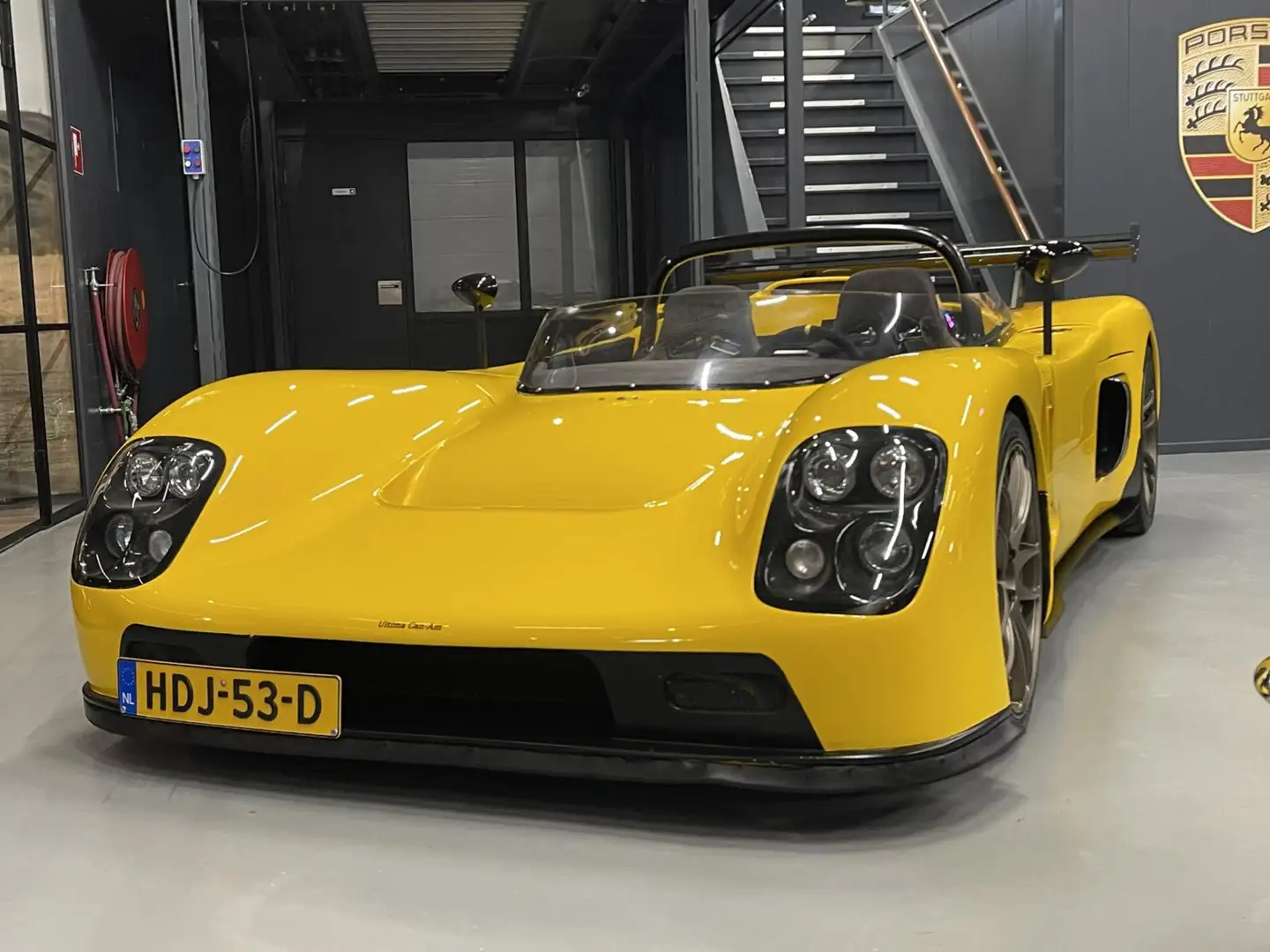 Chevrolet Corvette Ultima Can-Am 6.3 V8 Supercharged 821 pk Geel - 2