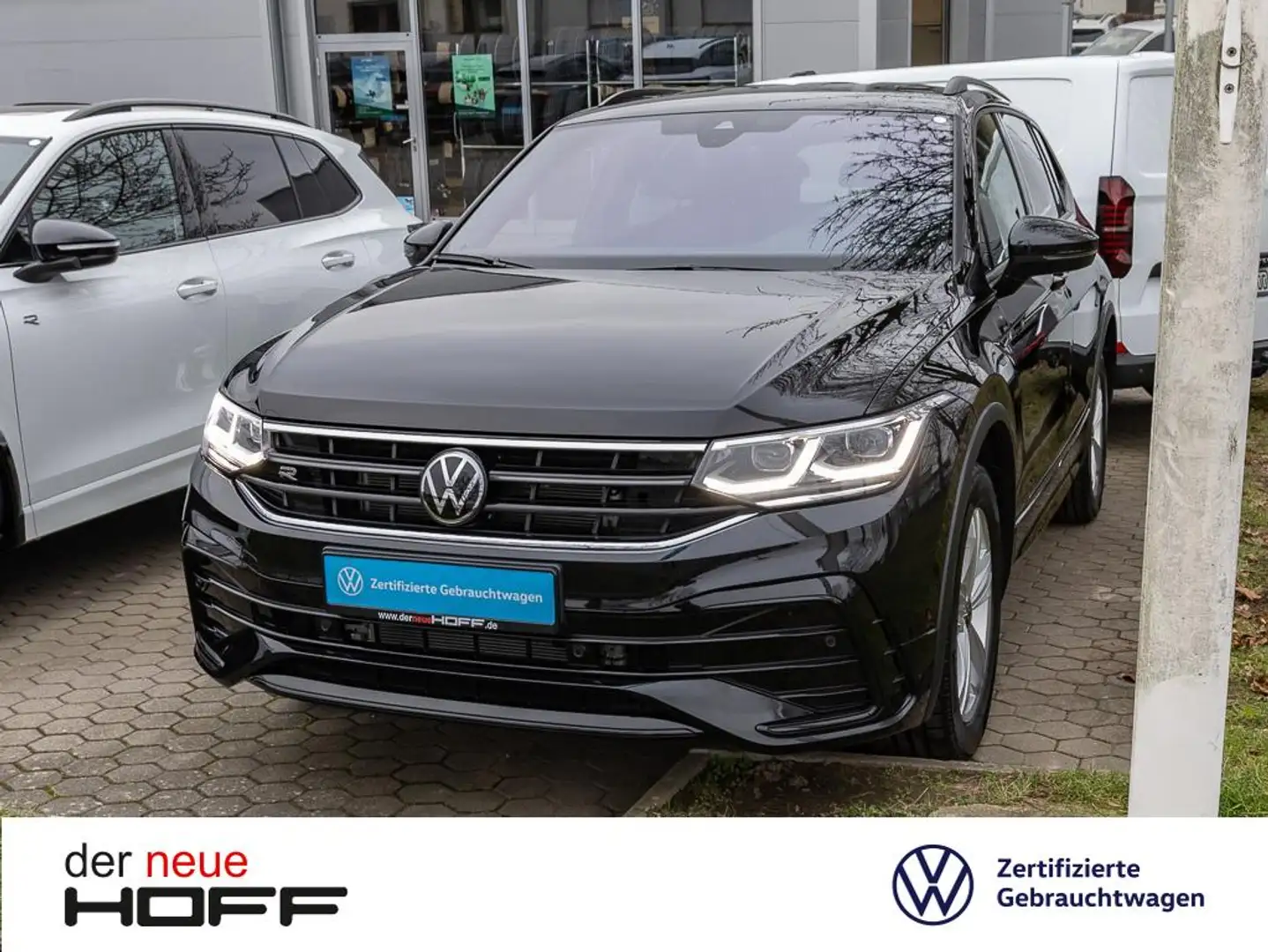 Volkswagen Tiguan Allspace 2.0 TDI DSG R-Line 4Motion AHK Kamera Anschluissga Schwarz - 1