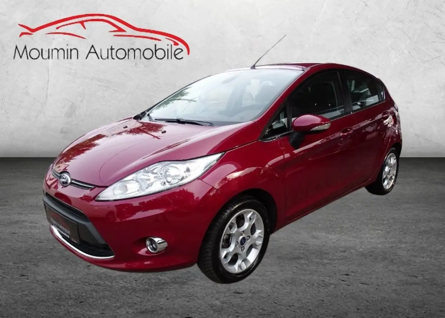 Ford Fiesta 1,25 Titanium"KLIMAAUTO"SITZHZG"ALU"53 TKM!"EURO-5 Rood - 1