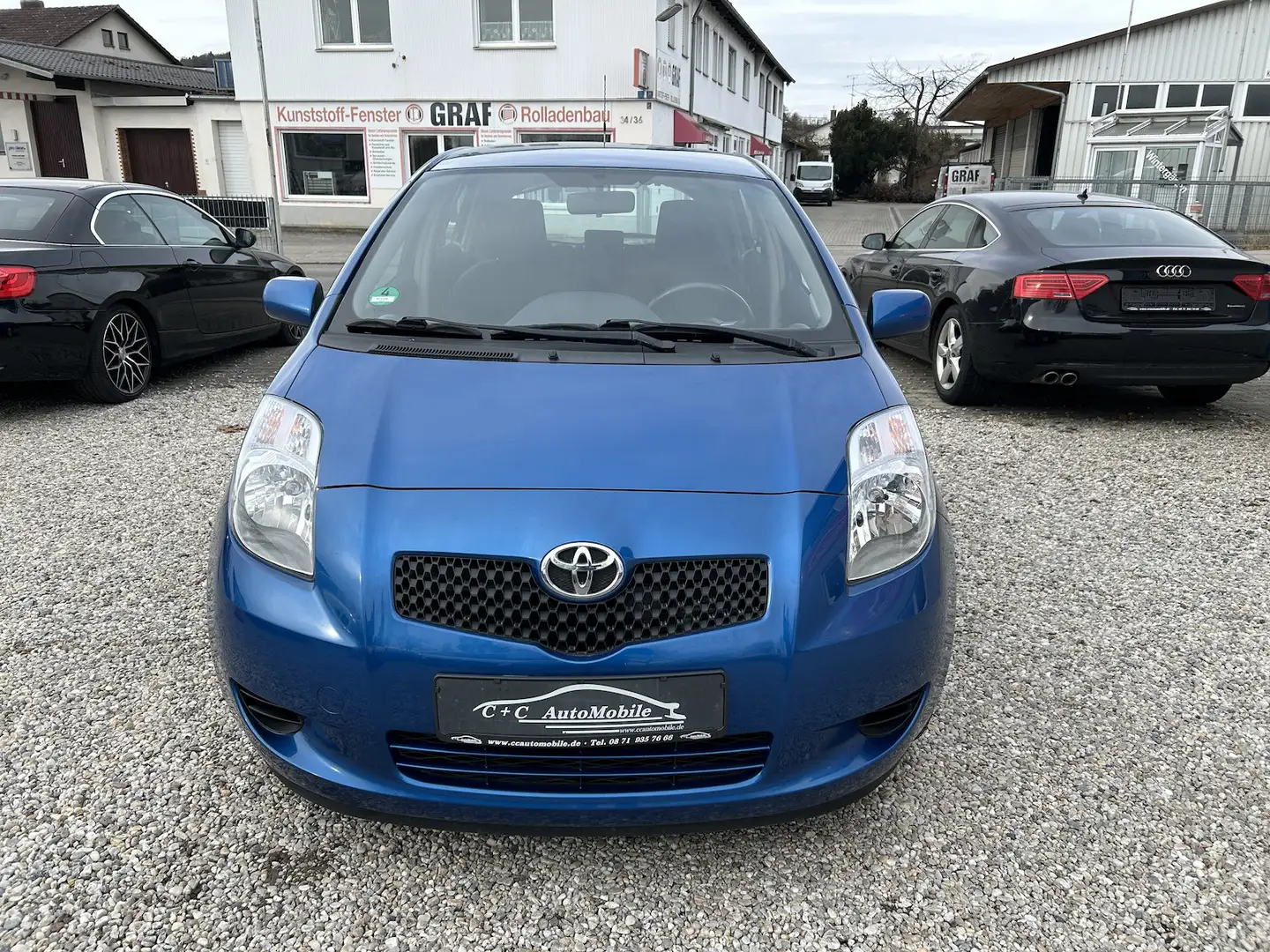 Toyota Yaris Sol D4D 1.4 D Klima Euro4 1.Hand Blau - 2