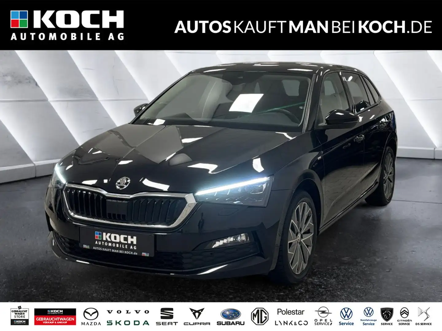 Skoda Scala 1,0 TSI DSG TOUR VOLL-LED PDC SHZ GRA LANE Noir - 1