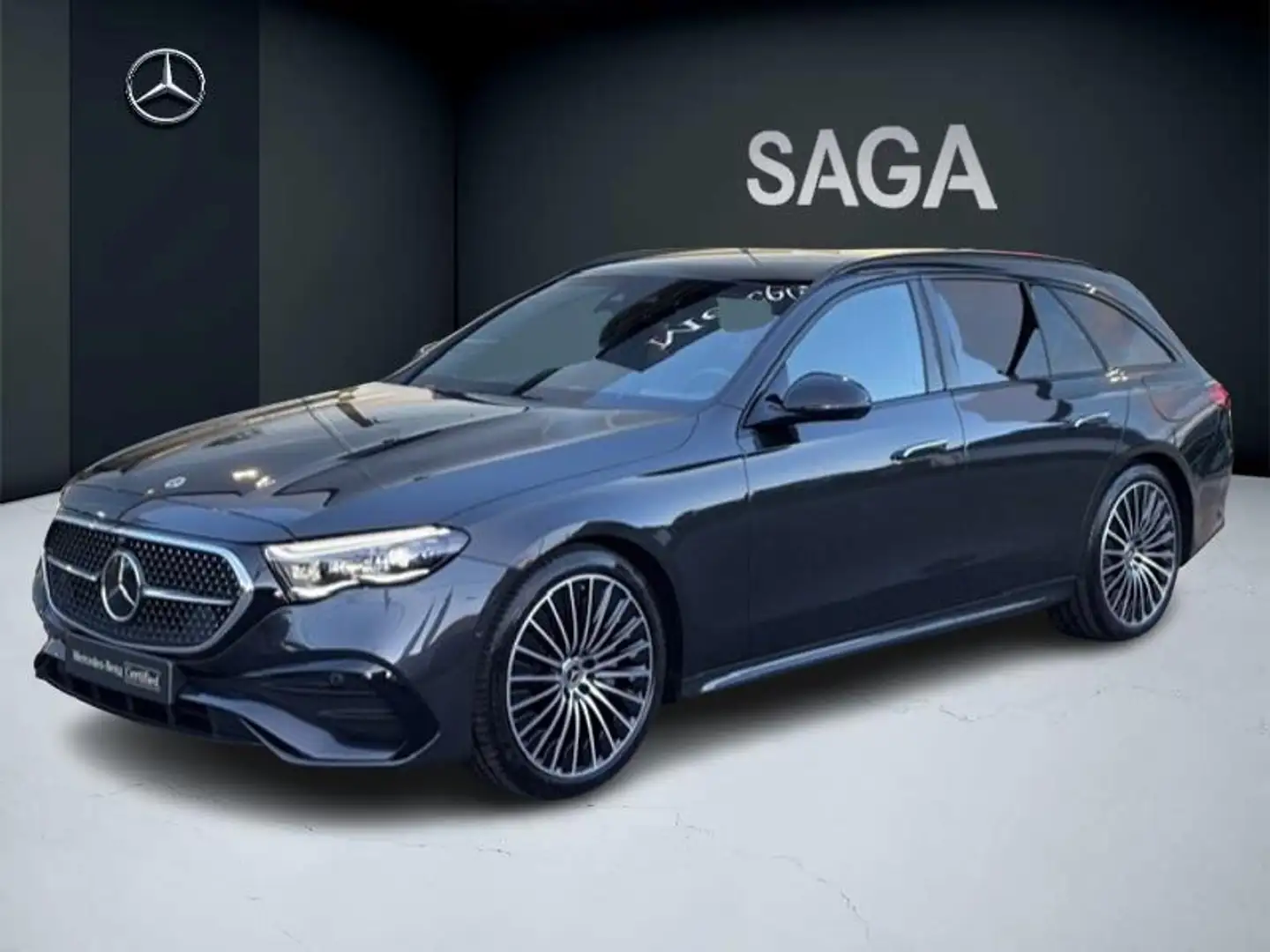 Mercedes-Benz E 300 e AMG Pack Night HyperScreen Pano Gris - 1