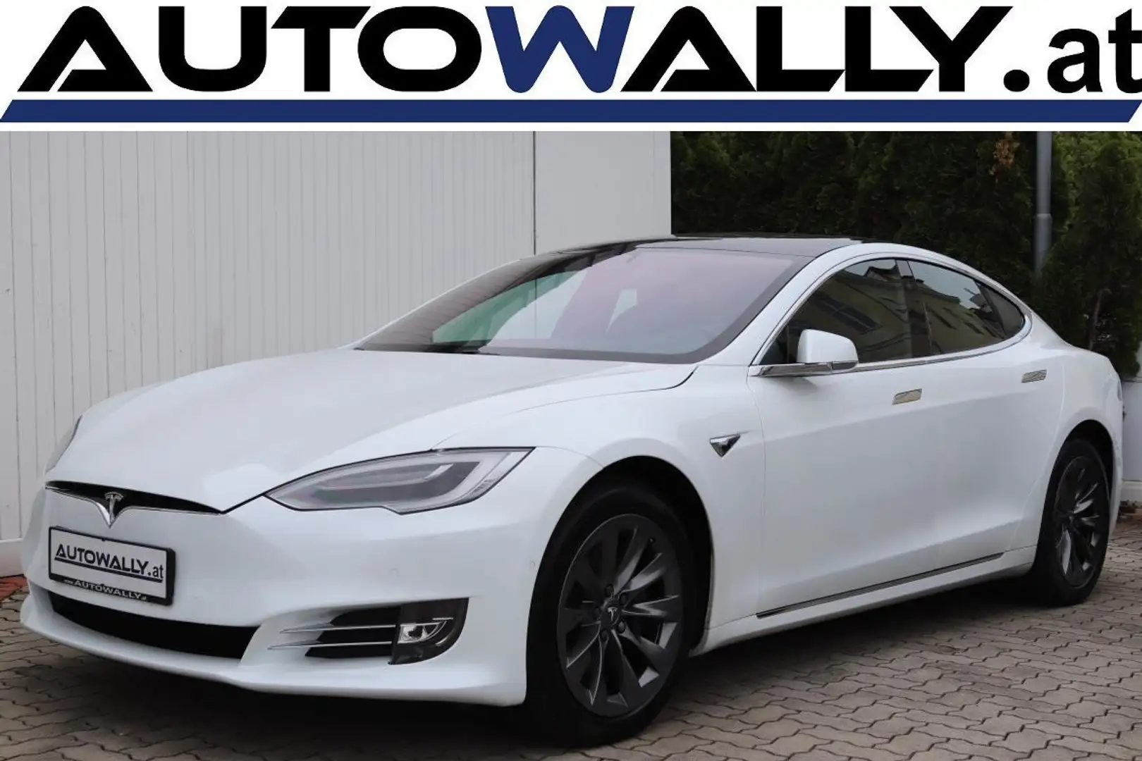 Tesla Model S Maximale Reichweite 100kWh Weiß - 1