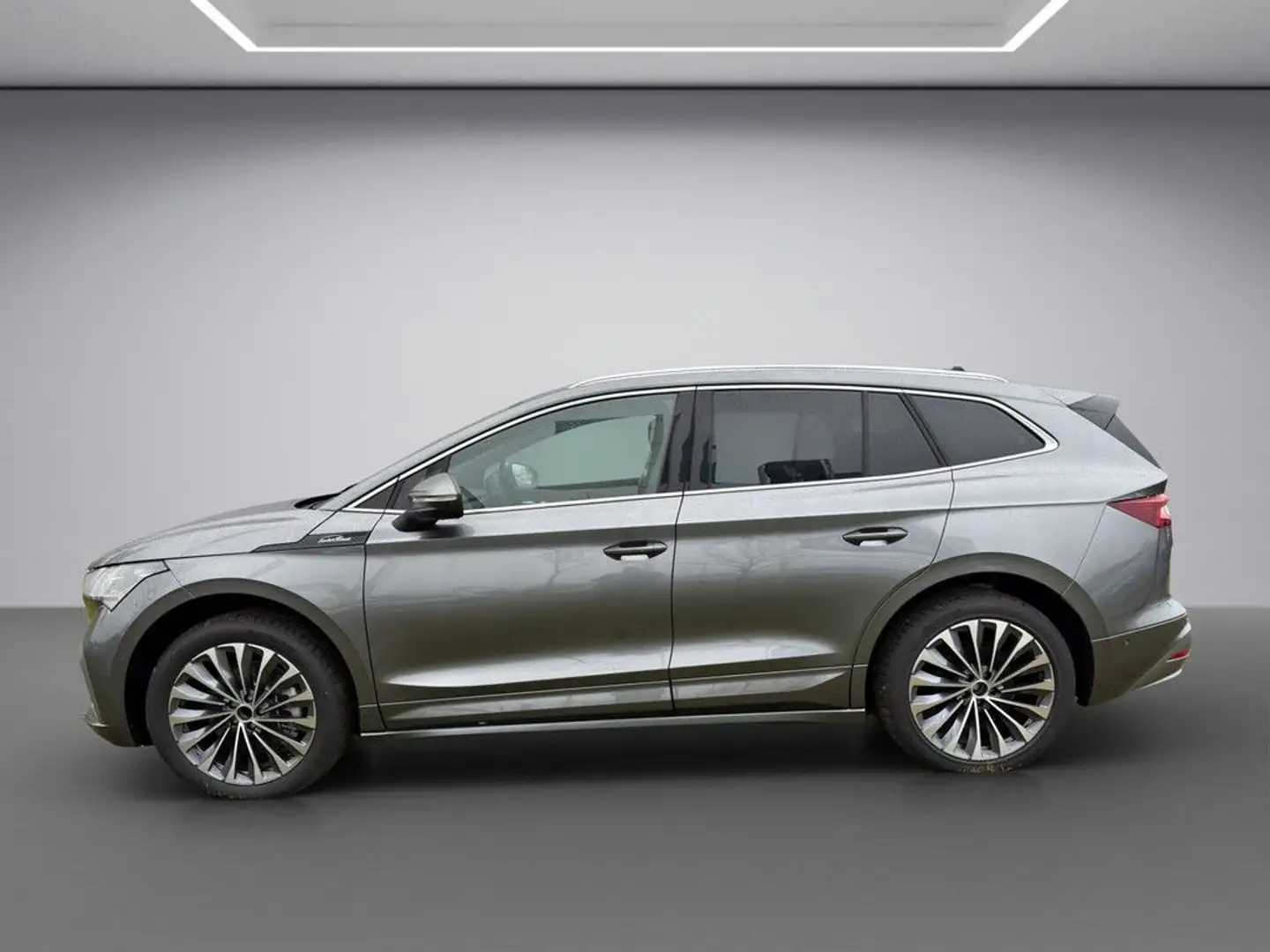 Skoda Enyaq 85 L&K AHK ACC HUD SITZBELÜFTUNG LED 360° Gris - 2