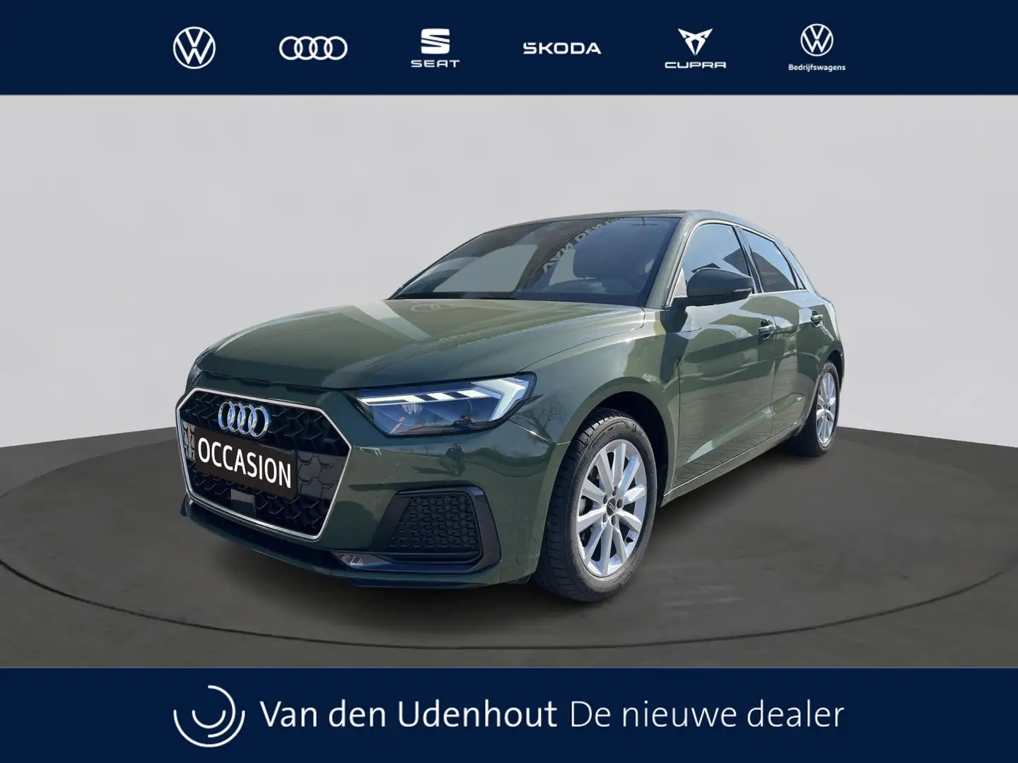 Audi A1 Sportback 25 TFSI 96pk Automaat Advanced Edition / Groen - 1