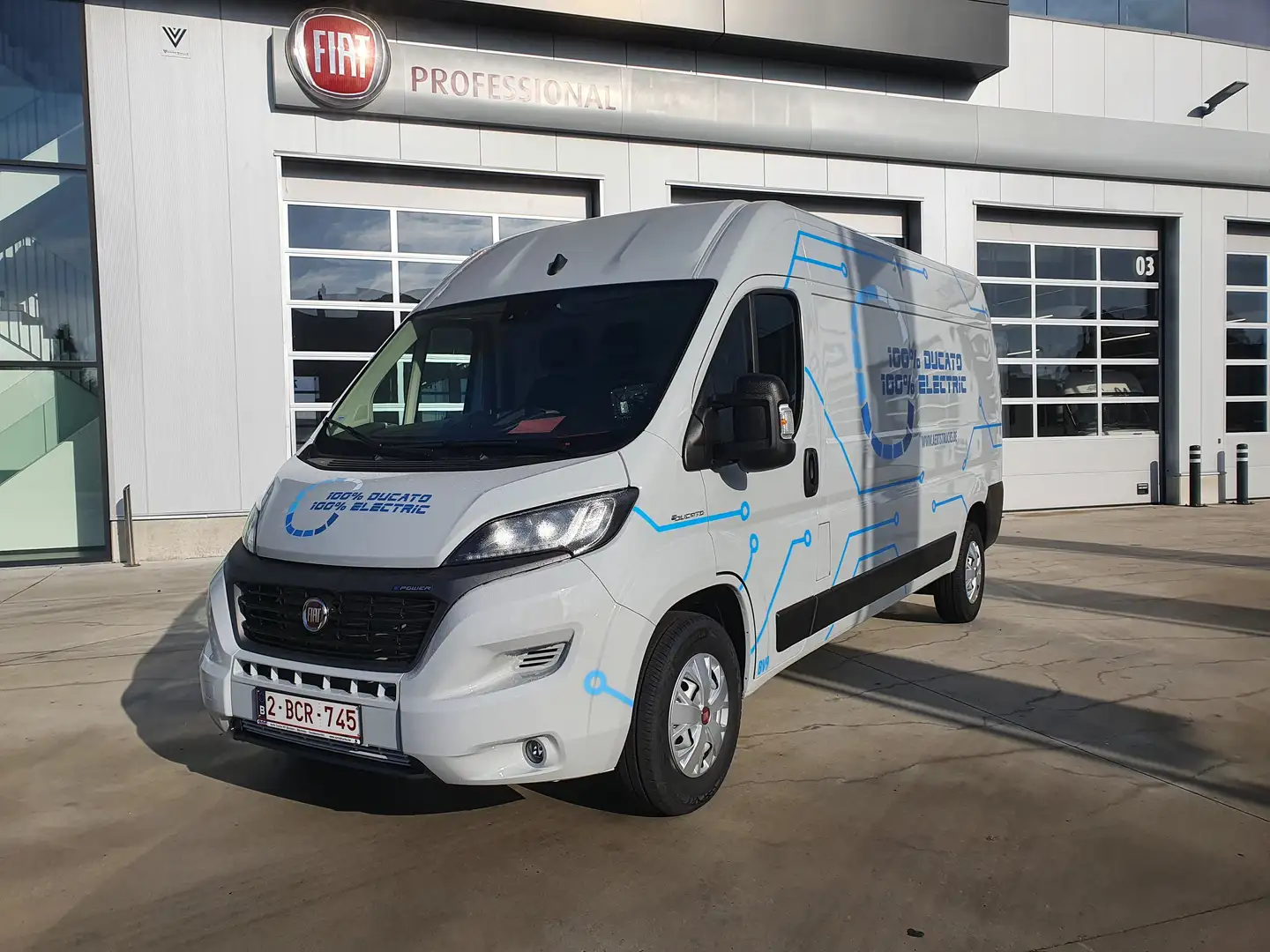 Fiat Ducato Electric L3H2 – 47kW BEV Gris - 1