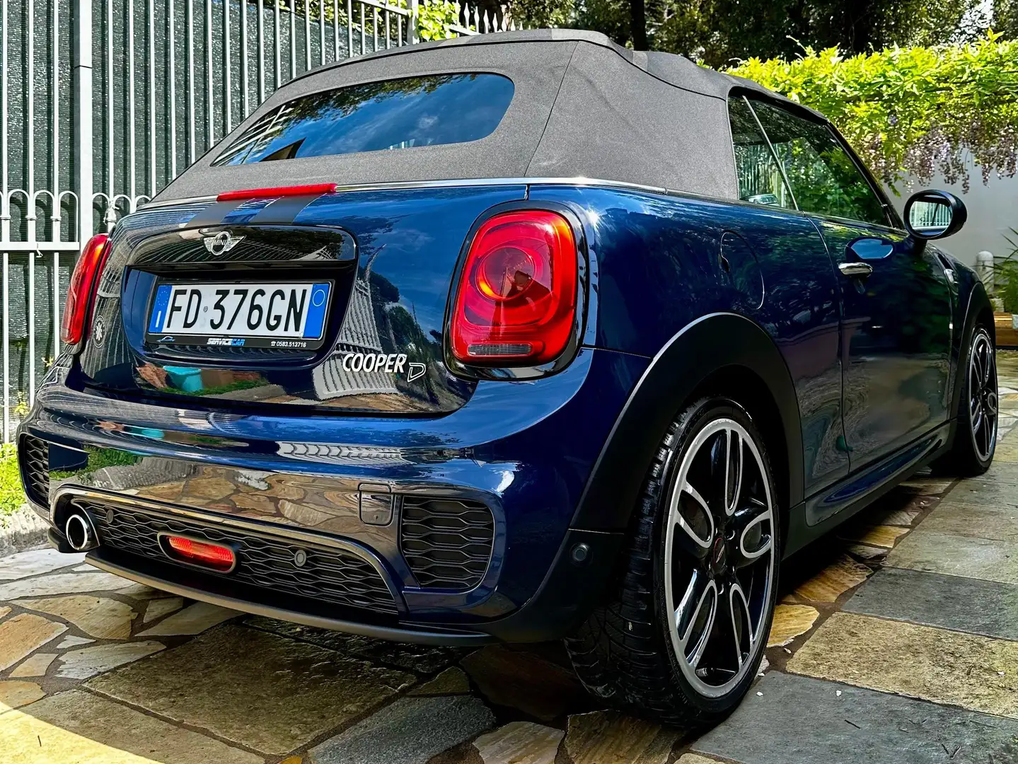 MINI Cooper D Cabrio Mini Cabrio 1.5 Cooper D - Allestimento JCW Blu/Azzurro - 2