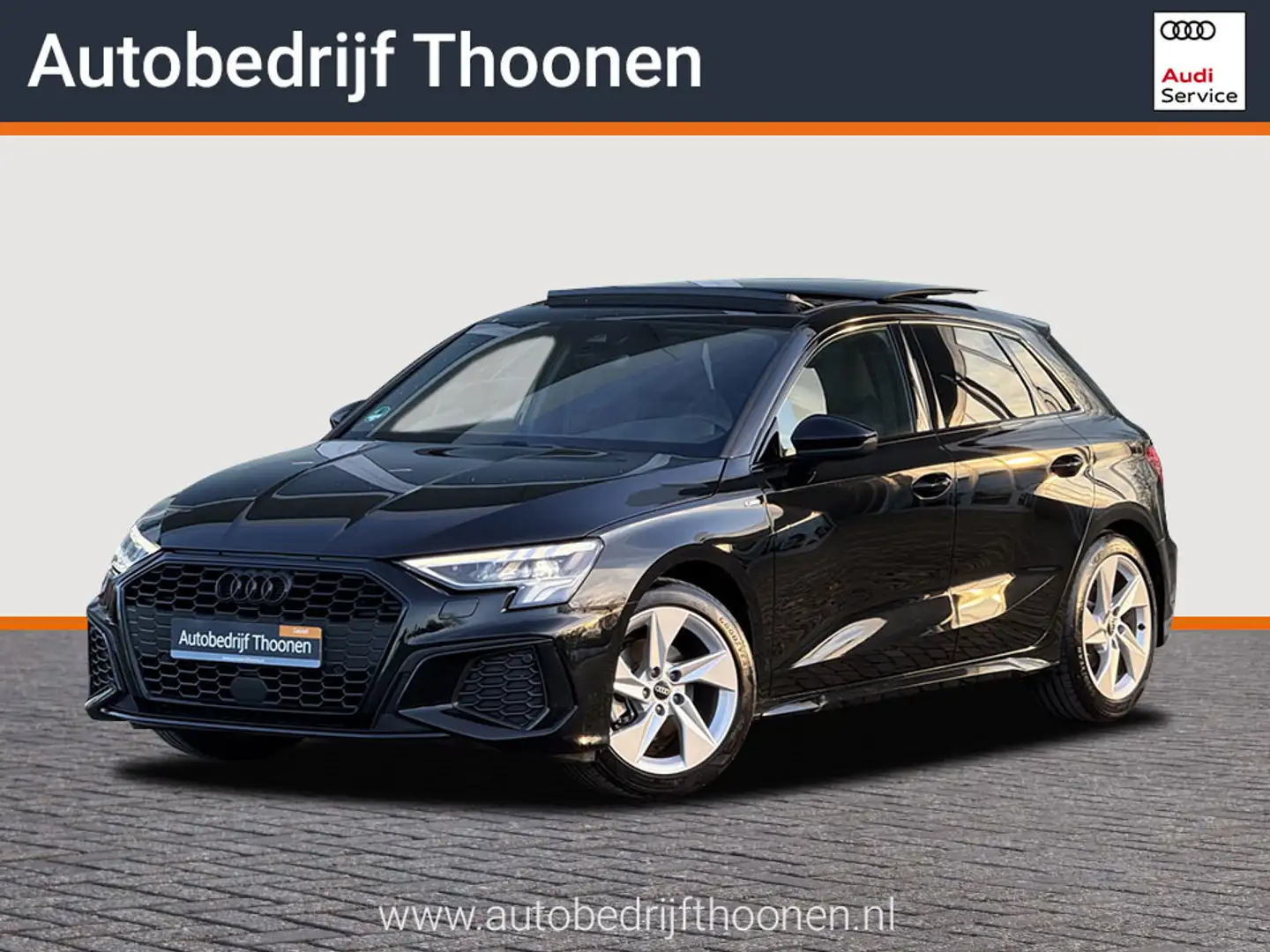 Audi A3 Sportback 35 TFSI S edition | Pano | Trekhaak | LE Noir - 1